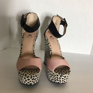 Ankle Strap wedge for women
size:  7 1/2